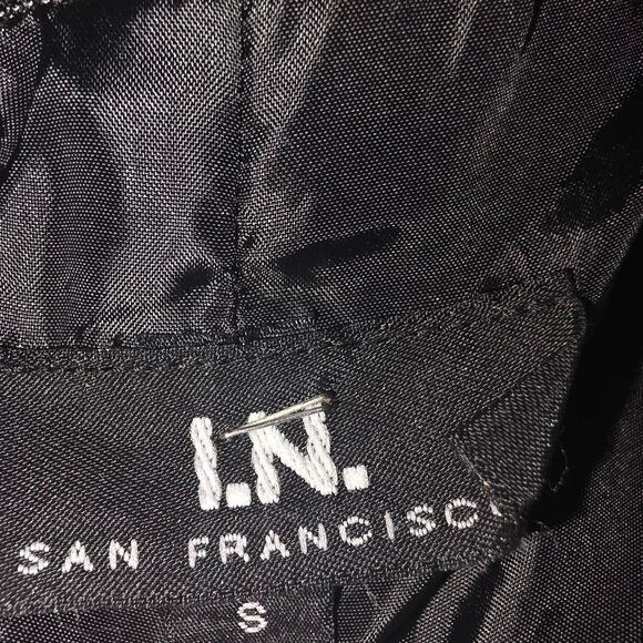 I.N. San Francisco Women's Gray One-Button Blazer Jacket – Size Small - Picture 4 of 4